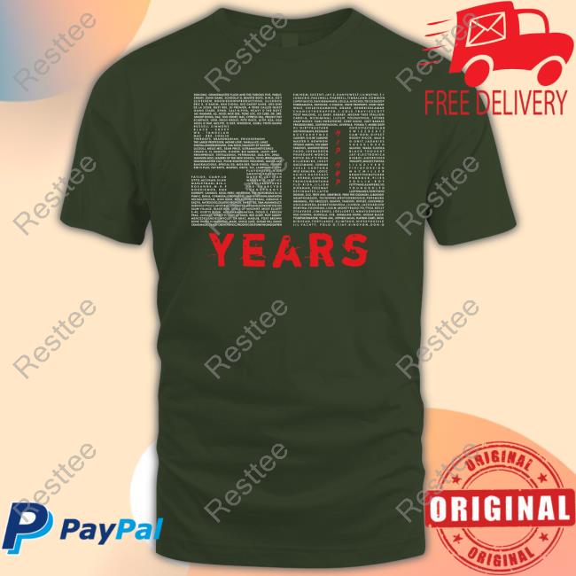 Official "50 Years" Of Hip Hop Long Sleeve Tee