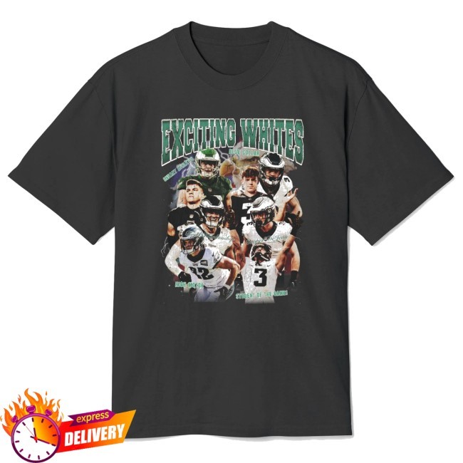 "Exciting Whites" - Reed Blankenship & Cooper Dejean Eagles T Shirt