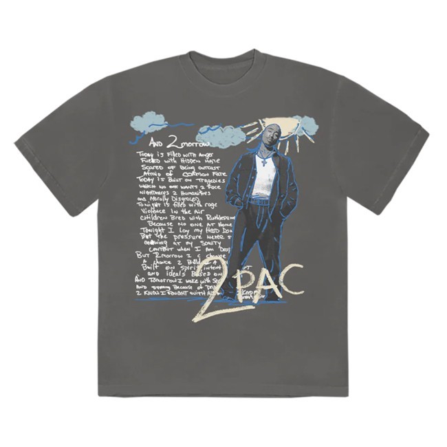 "And 2Morrow" Notebook Shirt - 2PAC Official Store